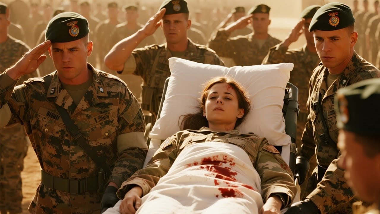 She Lost Consciousness in the Line of Duty &mdash; 500 Marines Saluted Her Courage | Emotional Stories