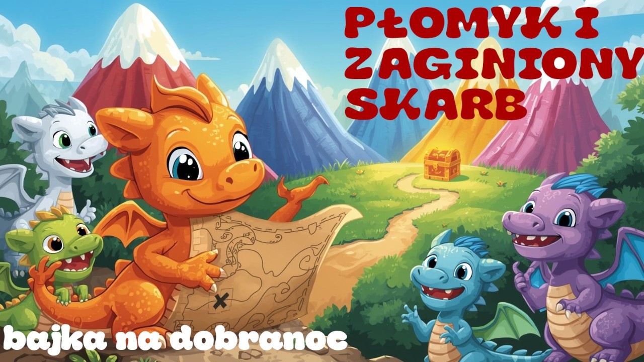 Płomyk i Zaginiony Skarb 💎 Bajka na Dobranoc o Jedności i Przyjaźni | 60 Minut