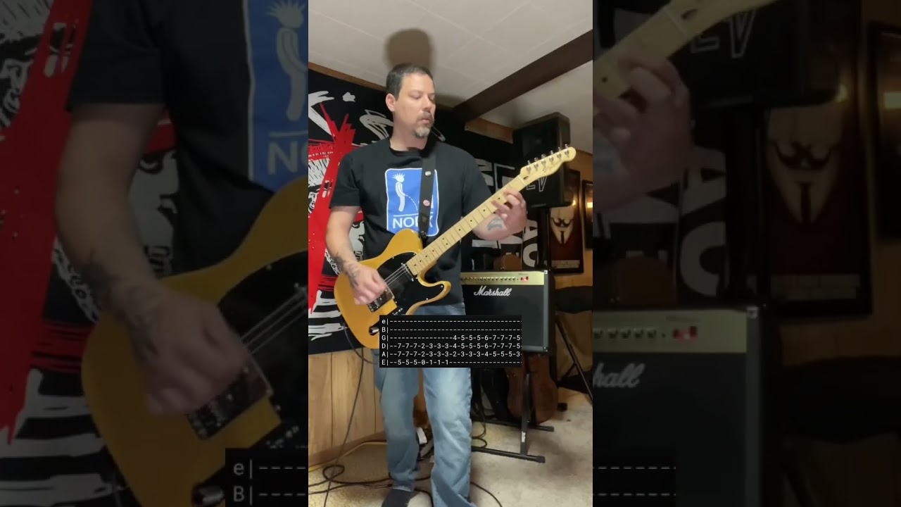 Playing what Ultimate Guitar tab says | Bad Religion - Infected