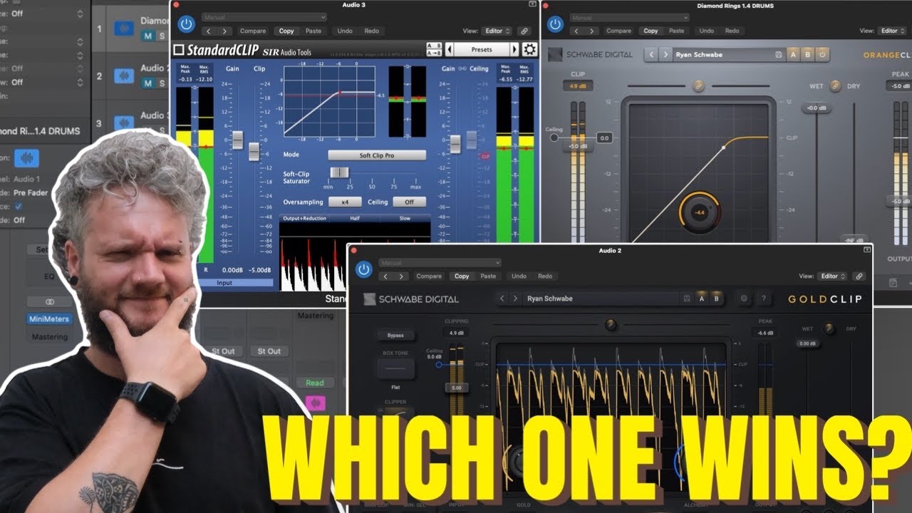 Which Clipper Plugin Sounds Best? (Standard vs Gold vs Orange)