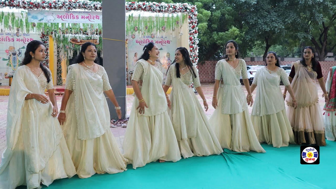 Aajre Gokuliyama Navrang Nobat Vagejo, #ras, Manorath Vaishnav Parivar, Jamnagar