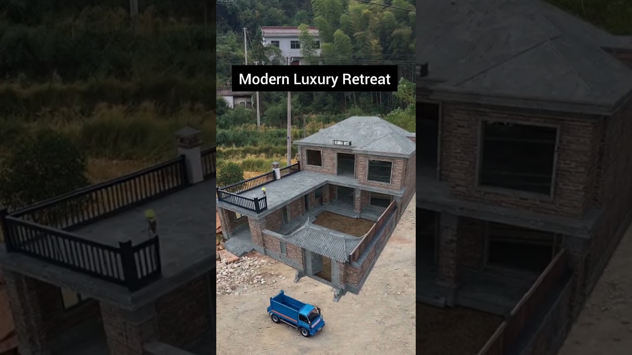 Modern Luxury Retreat ✨️ #shorts #shortsvideo #housedesign #luxuryhomes