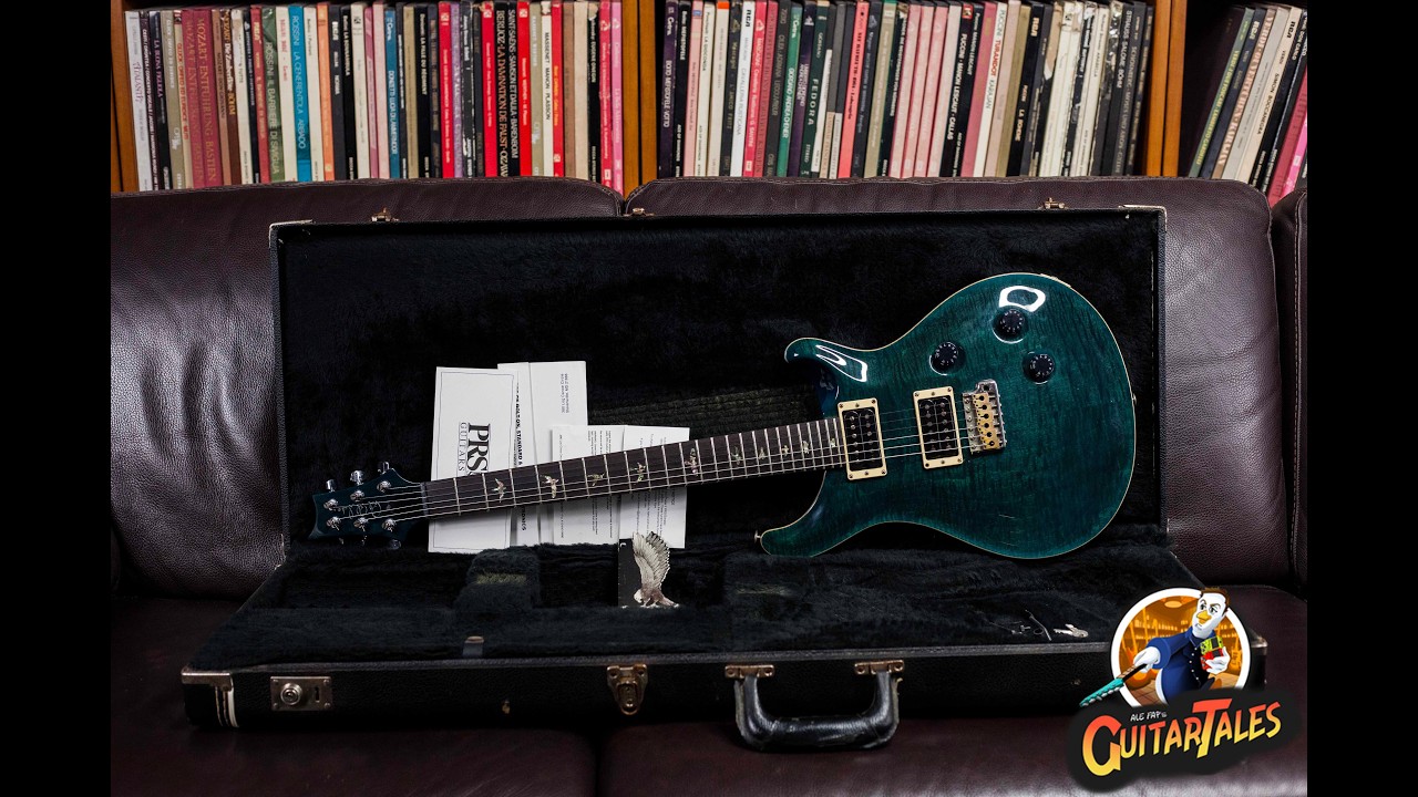 PRS CUSTOM 24 TEAL BLACK 2006