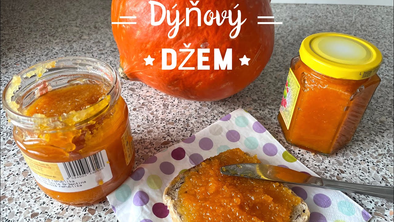 Rychlý domácí dýňový džem - recept -dýně