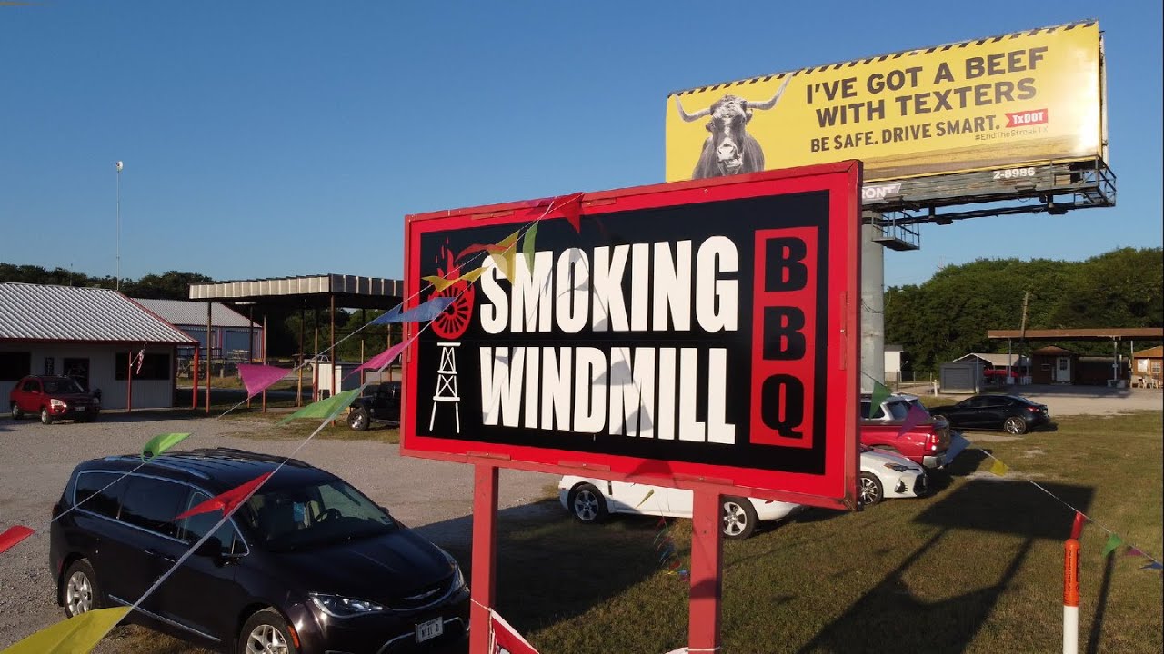 Smoking Windmill BBQ Aurora, Texas