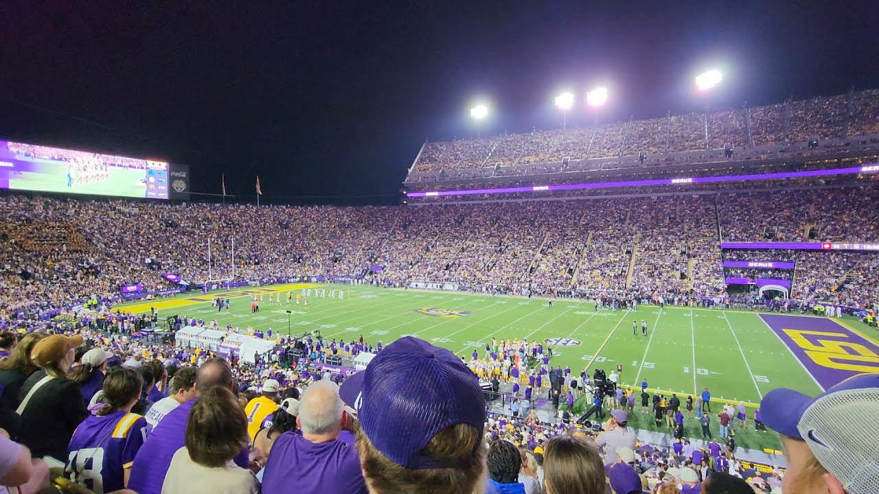 Tiger Stadium AKA Death Valley. Home of the LSU Tigers.