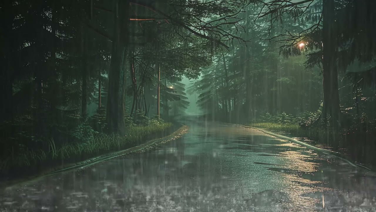 Fall Asleep Instantly in Under 5 Minutes 🌧️ Heavy Night Rain Sounds for Sleep & ASMR Therapy