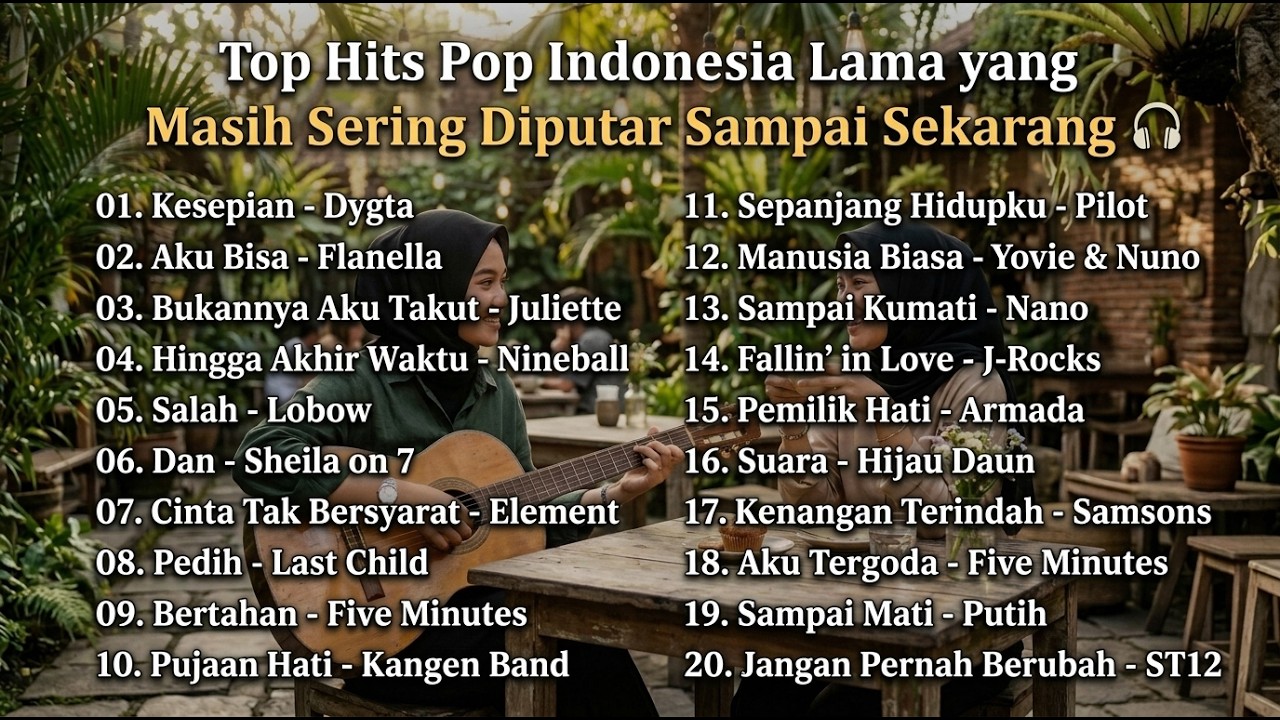 LAGU HITS KENANGAN SMA POP INDONESIA NOSTALGIA | Paling Enak Didengar Full Album Bikin Baper #music