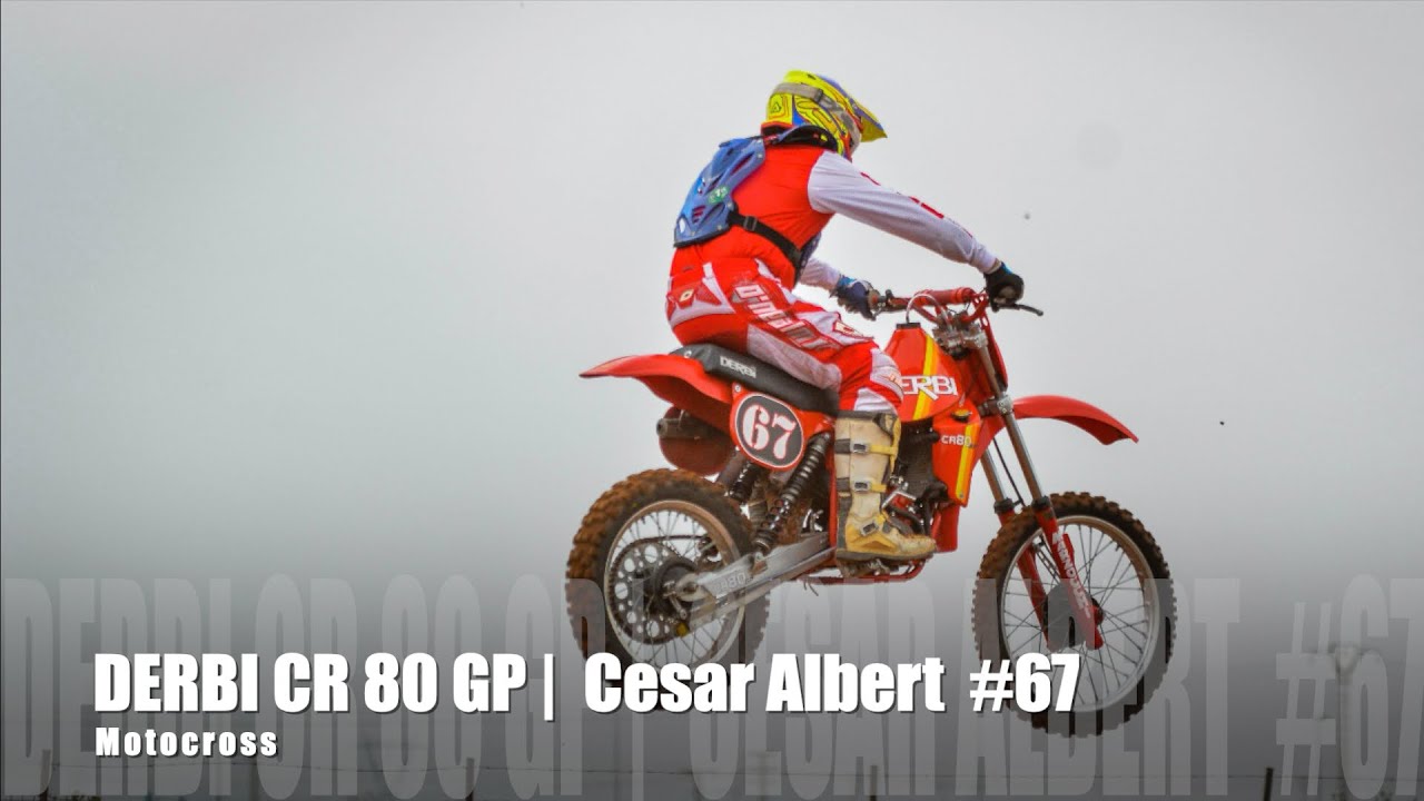 DERBI CR 80 GP de Cross | Cesar Albert #67