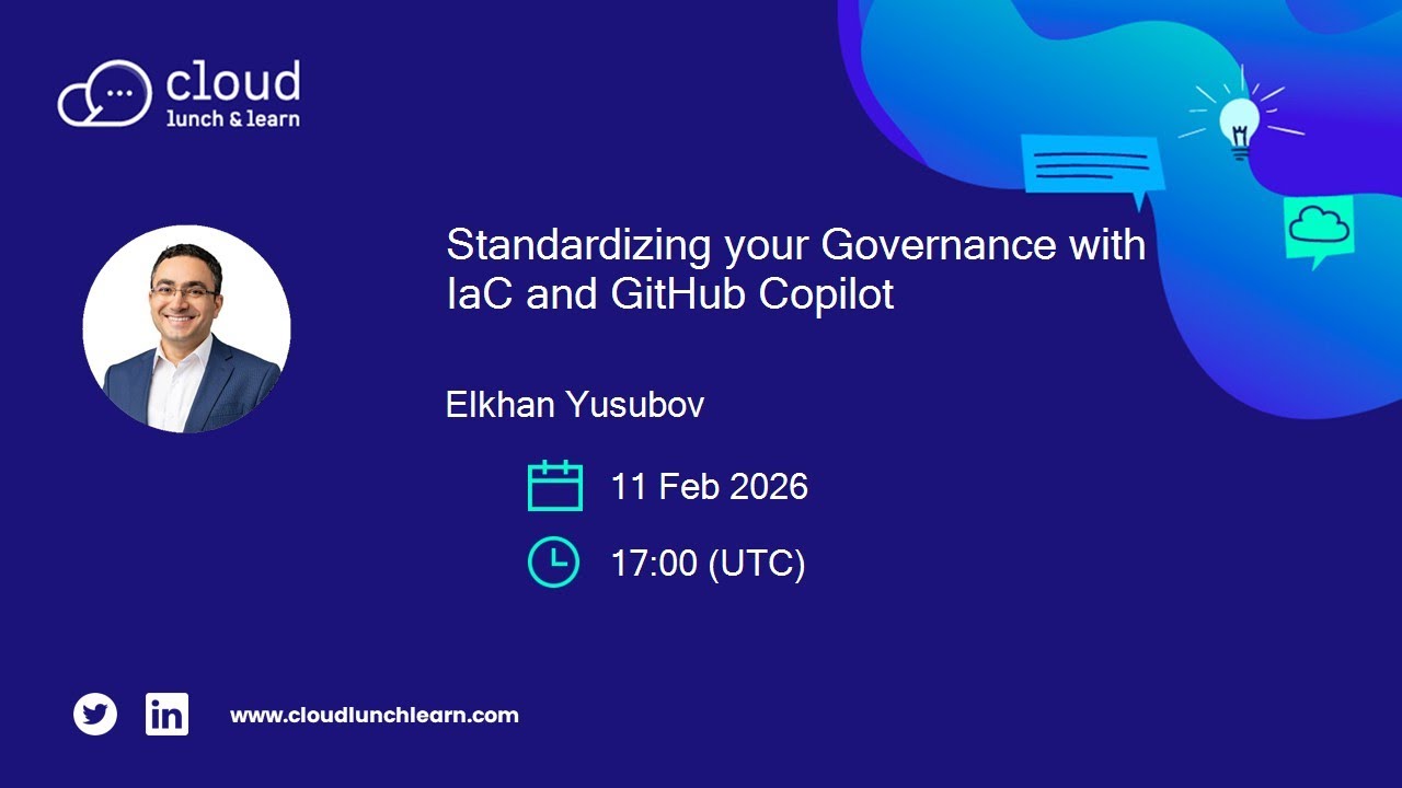 Standardizing Cloud Governance with IaC and GitHub Copilot