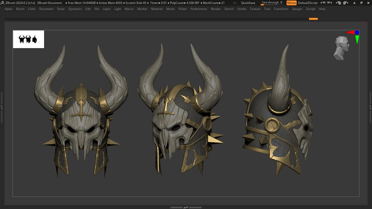 Zbrush TimeLapse 