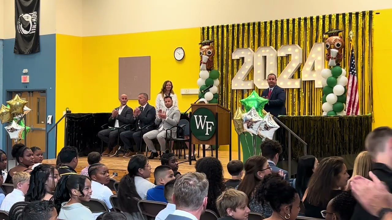 John S. Hobart Elementary School Fifth-Grade Moving Up Ceremony 2024