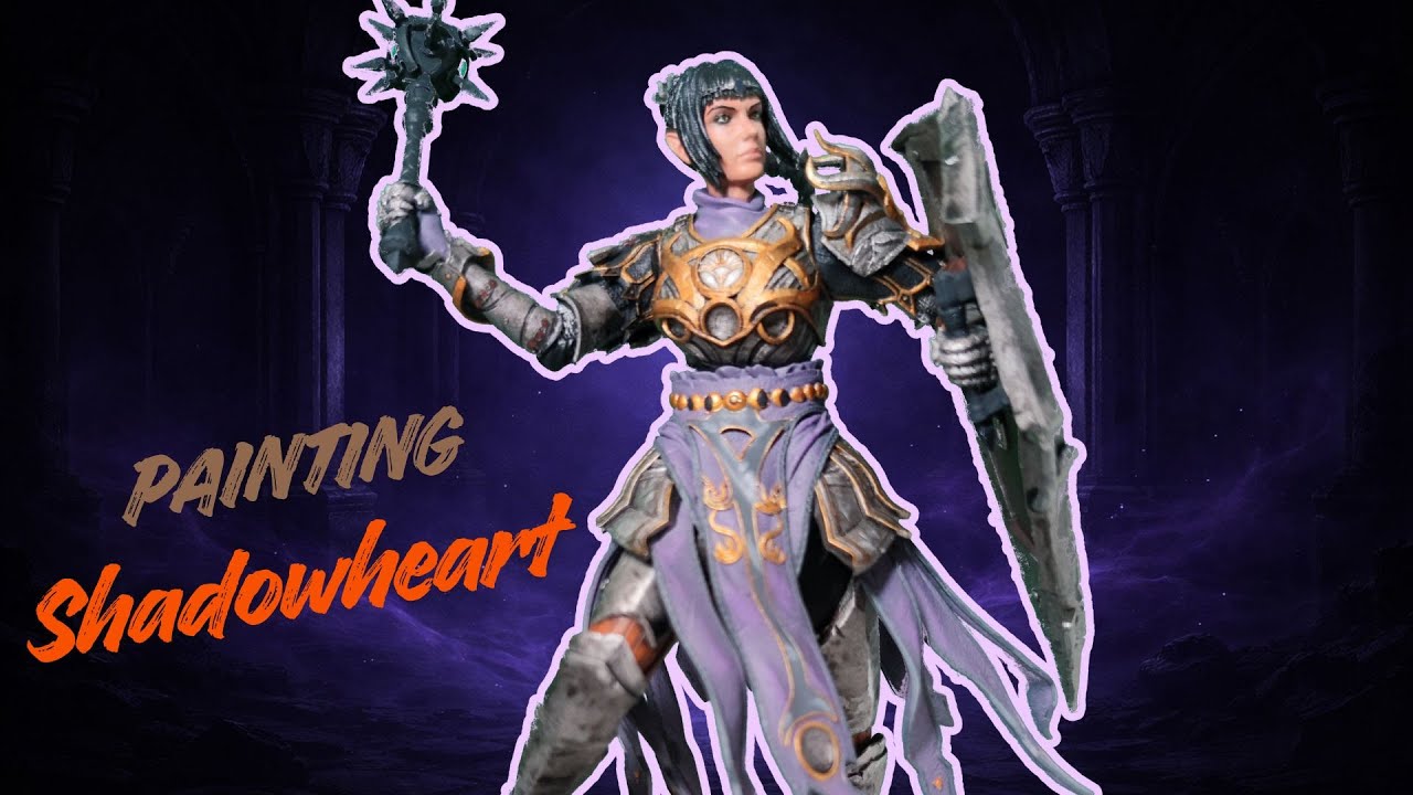 Painting Shadowheart as a Miniature | Full Painting Compilation