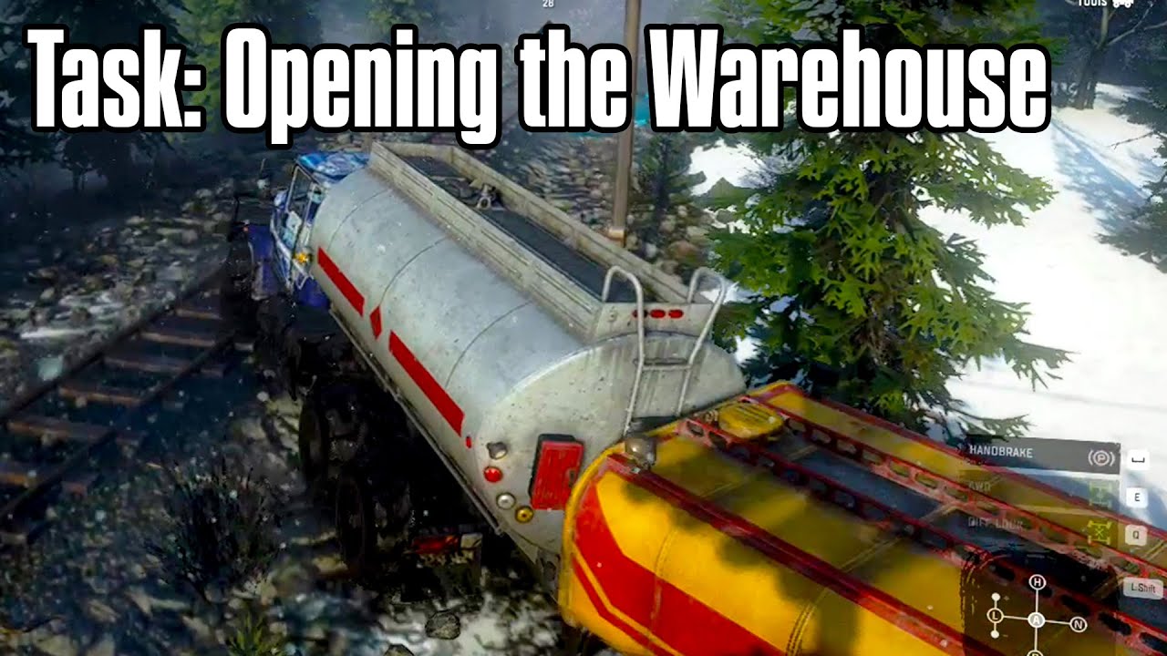 SnowRunner | Opening the Warehouse | Big Salmon Peak - Yukon, Canada