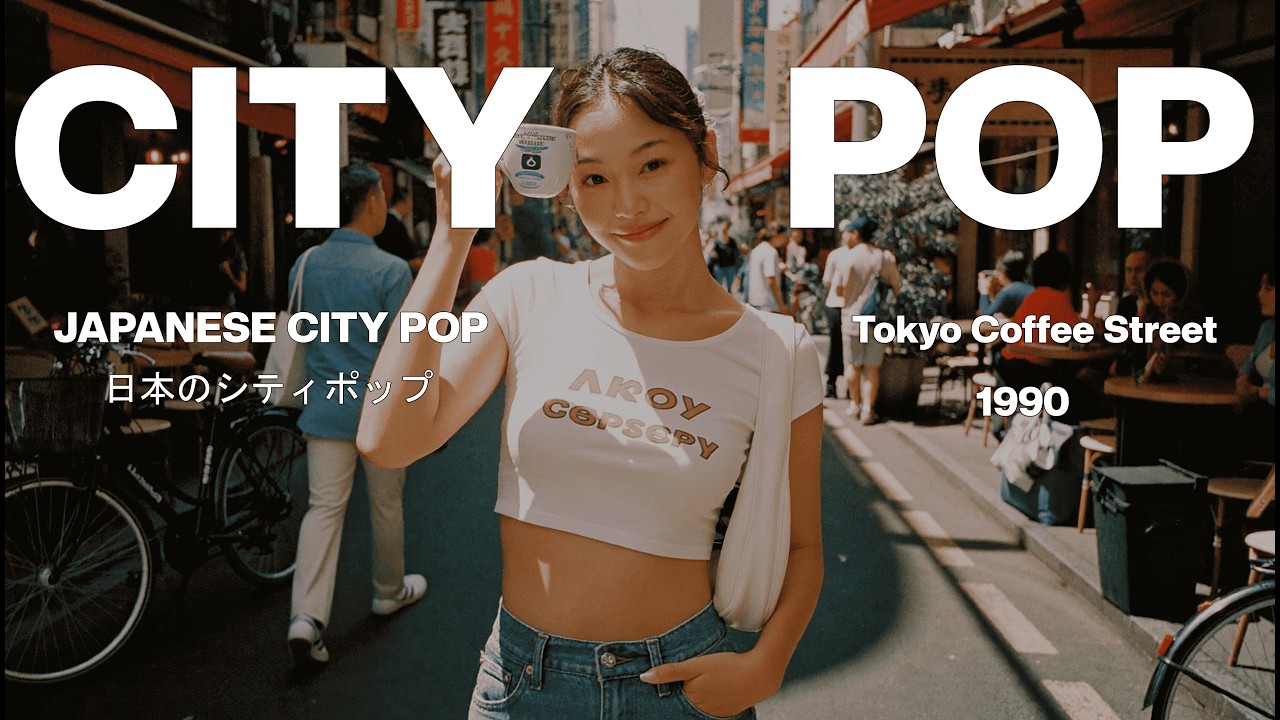 Japanese City Pop 1990 | Tokyo Coffee Street ☕✨ | 日本のシティポップ (Best Japanese City Pop Playlist)
