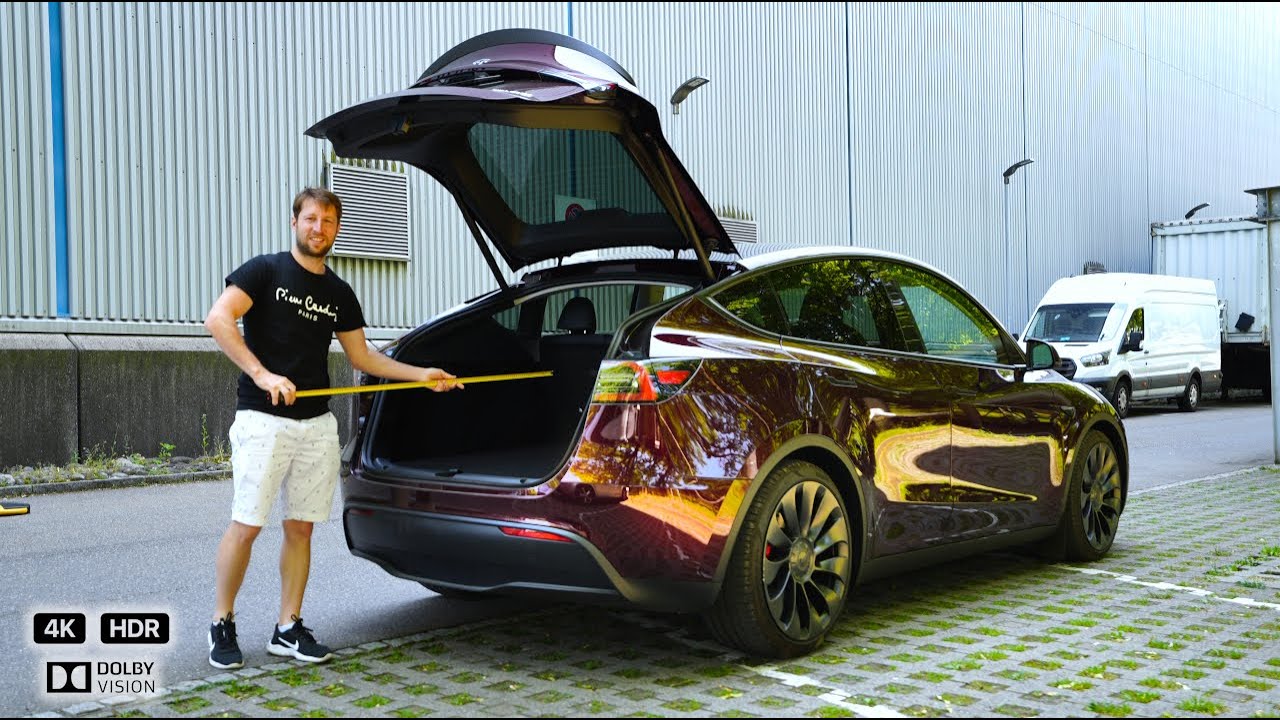 Tesla Model Y Performance Trunk Space Measurements