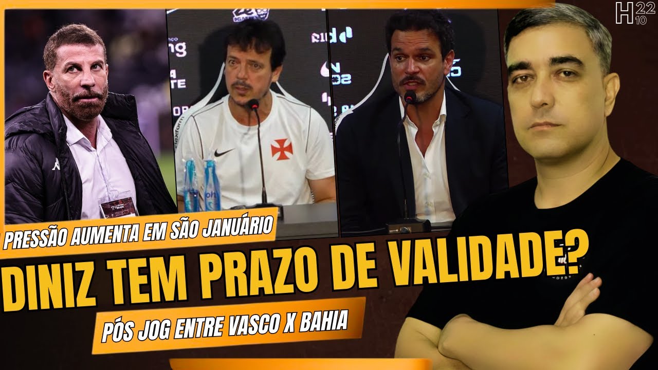 PRESSÃO AUMENTA - DINIZ AMEAÇADO? SE PERDER SÁBADO CAÍ? SEQUÊNCIA DURISSÍMA NO BRASILEIRÃO +
