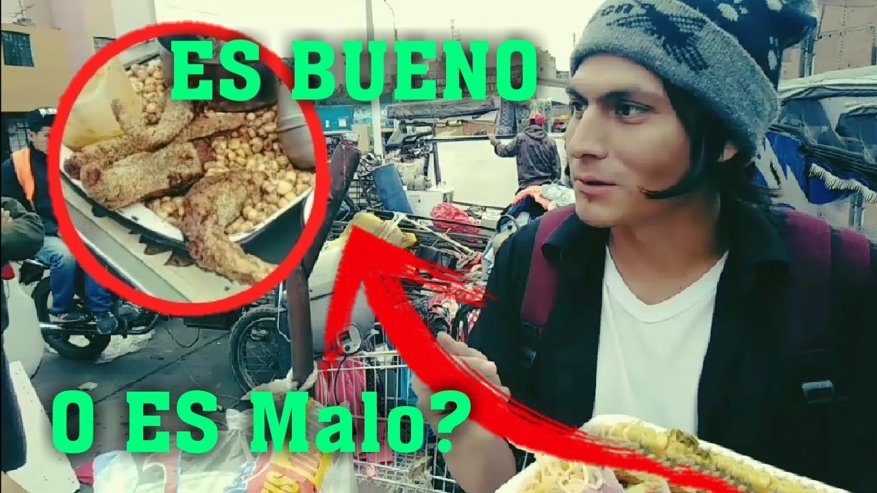 Probando comida callejera en Tacora - La Cachina Lima | Rockma FT. Dilo nomas