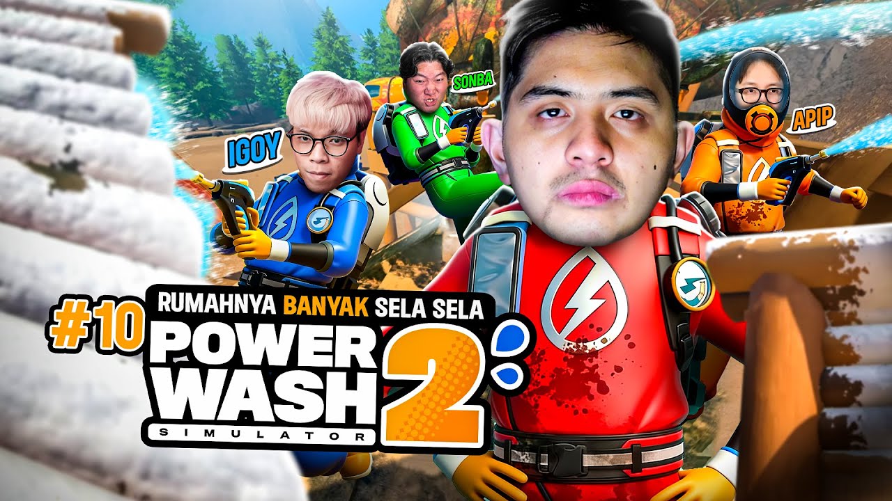 INI ADALAH RUMAH PALINK NGESELIN DI POWER WASH !!! [ PowerWash Simulator 2 ] Part 10