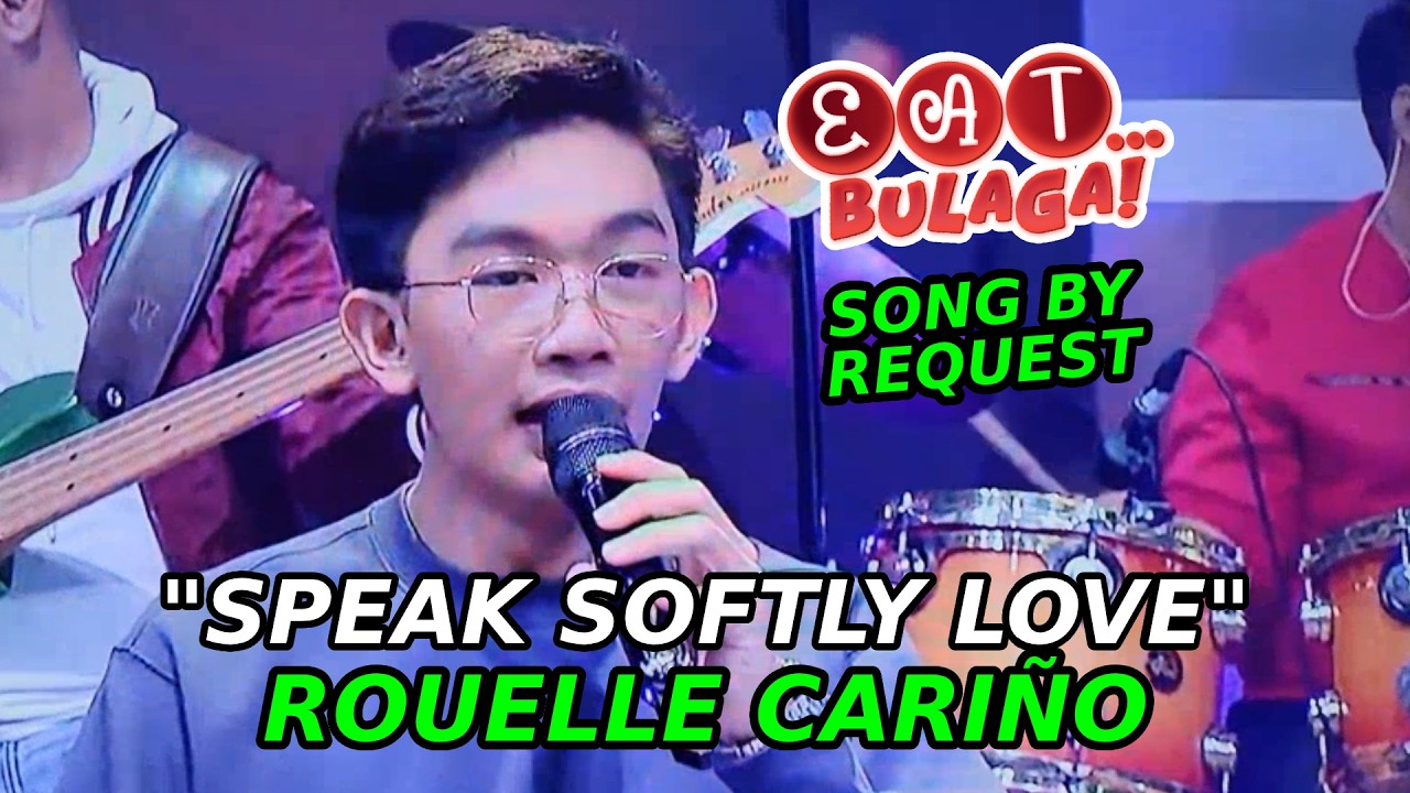 The Clone Artist Rouelle Cariño SINGS Speak Softly Love | Eat Bulaga TVJ TV5 Dabarkads Jowapao | IK
