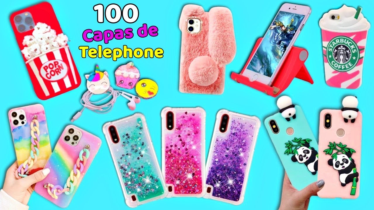 100 INCR&Iacute;VEIS TRUQUES DE VIDA COM CAPAS DE TELEFONE DIY! PROJETOS DIY DE TELEFONE F&Aacute;CEIS E BARATOS