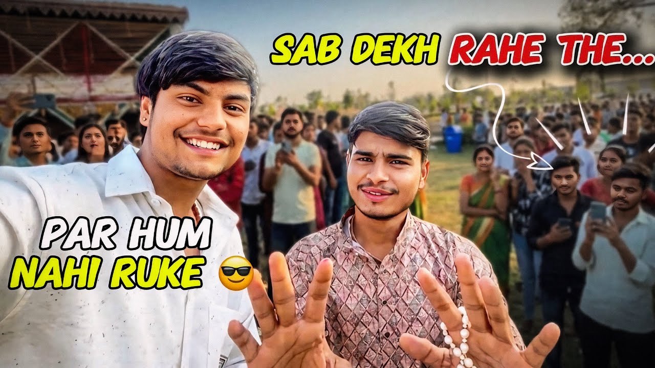 Sab Dekh Rahe The… Par Hum Nahi Ruke