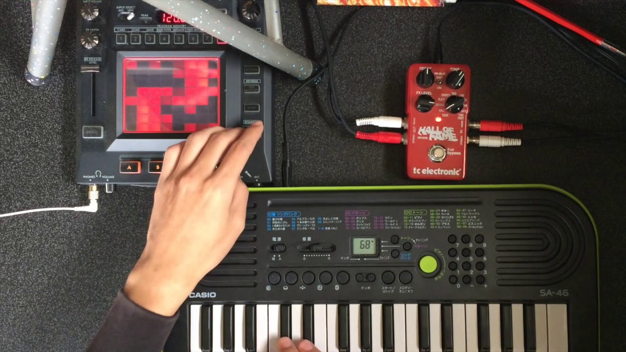 #91 CASIO SA-46 LIVE LOOPING