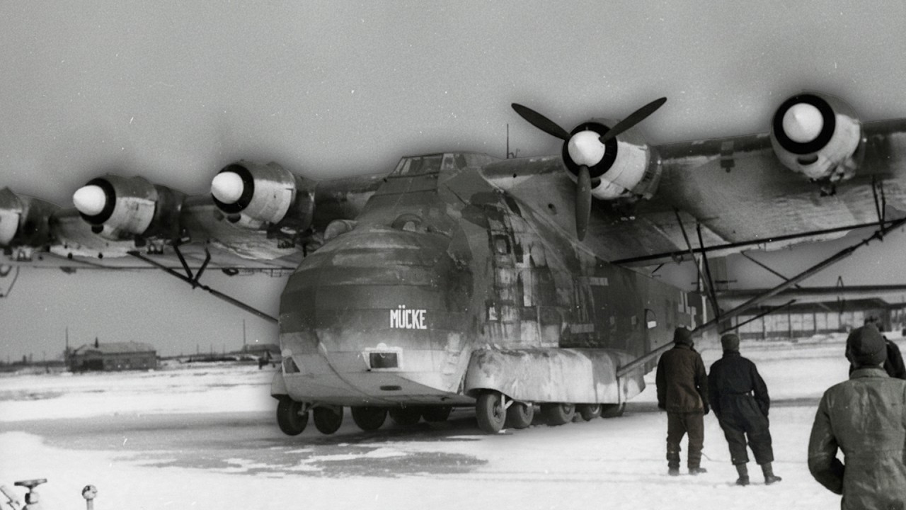 Me 323 Gigant: Das größte Stoff-Flugzeug verschlang ganze Panzer