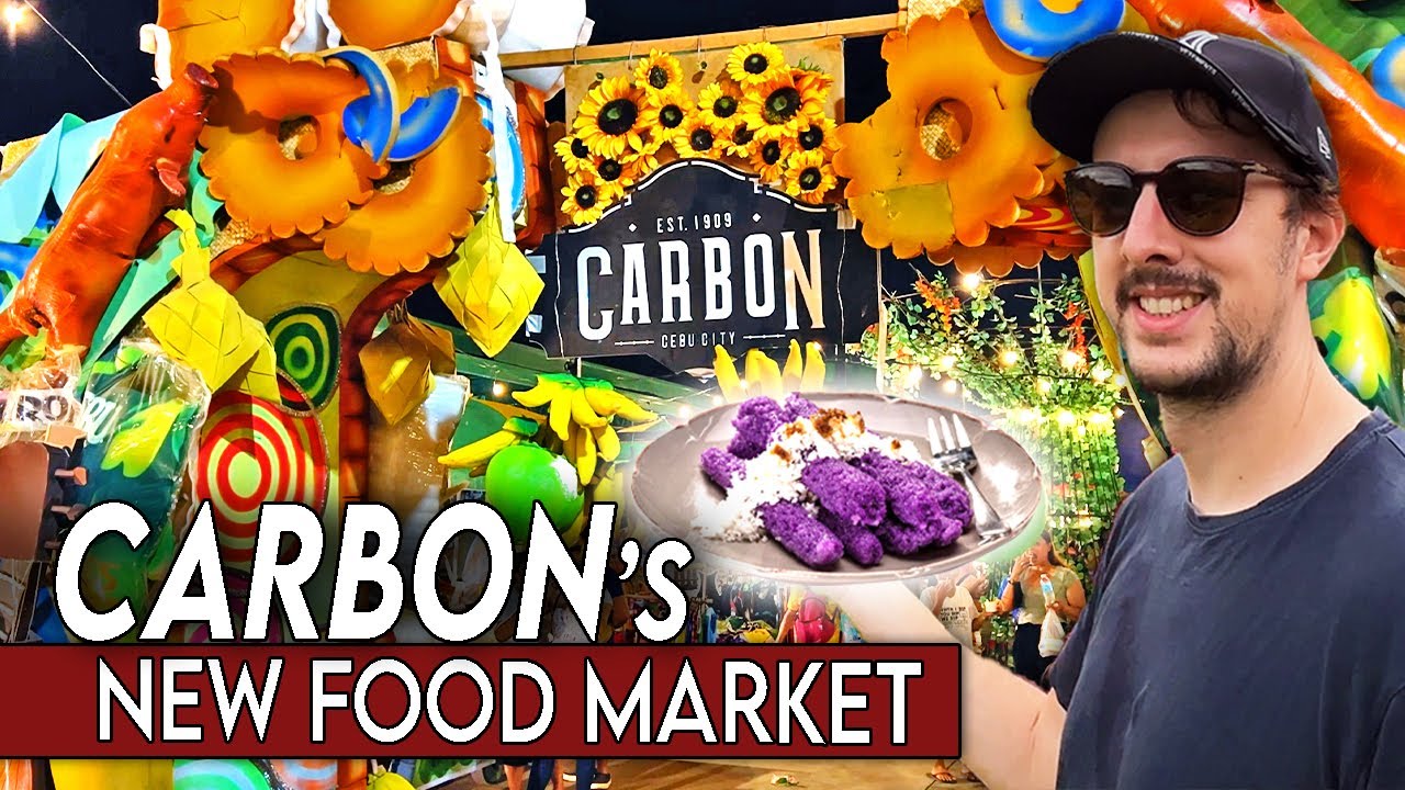 Is This Cebu’s Best STREET FOOD Market? | New Carbon Night Market Philippines 🇵🇭