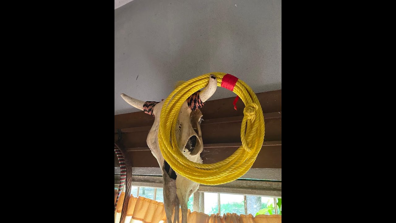 ¿COMO PREPARAR UNA RIATA PARA LAZAR CON UN BOTON(NUDO) DE PIÑA ?