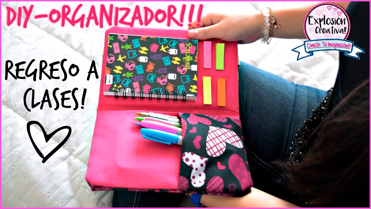 ORGANIZADOR REGRESO A CLASES- DIY!!!♥