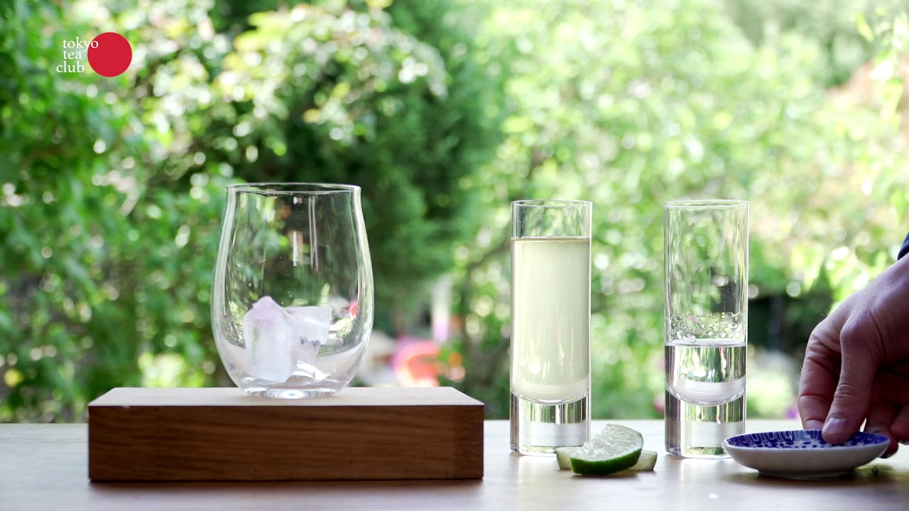 GREEN TEA COCKTAIL  Sencha Coldbrew & Vodka Lime Cocktail