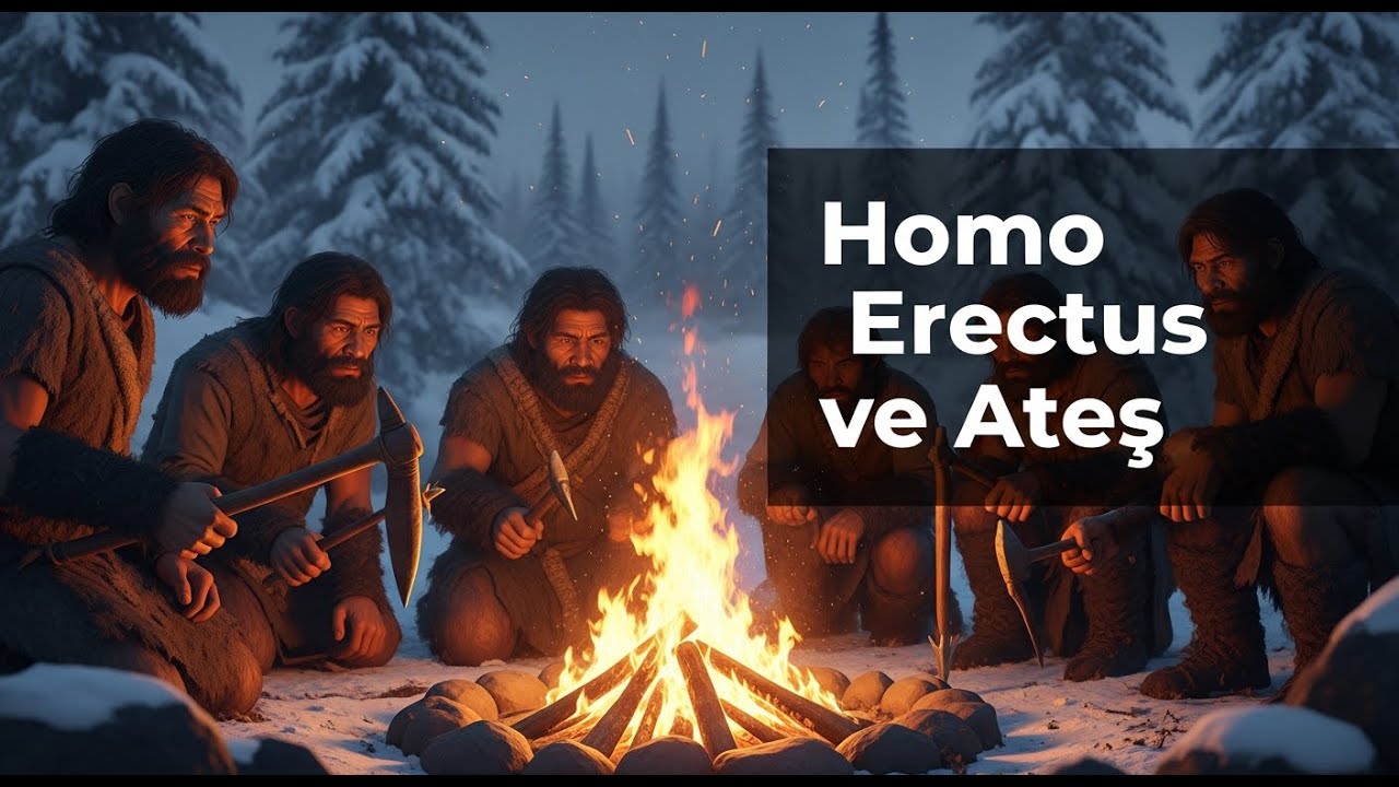 Homo Erectus Ateşi Nasıl Keşfetti ve Sert Kışlardan Nasıl Kurtuldu? | Rahatlatıcı Tarih