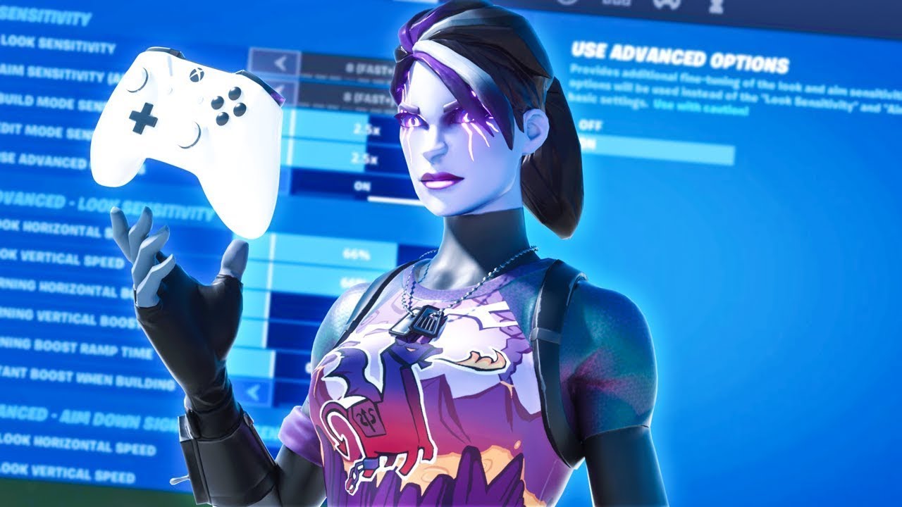 Commas & 0s 💸 New *BEST*  Controller Fortnite Settings *AIMBOT* - Season 7 Settings - Xbox/PS5/PC