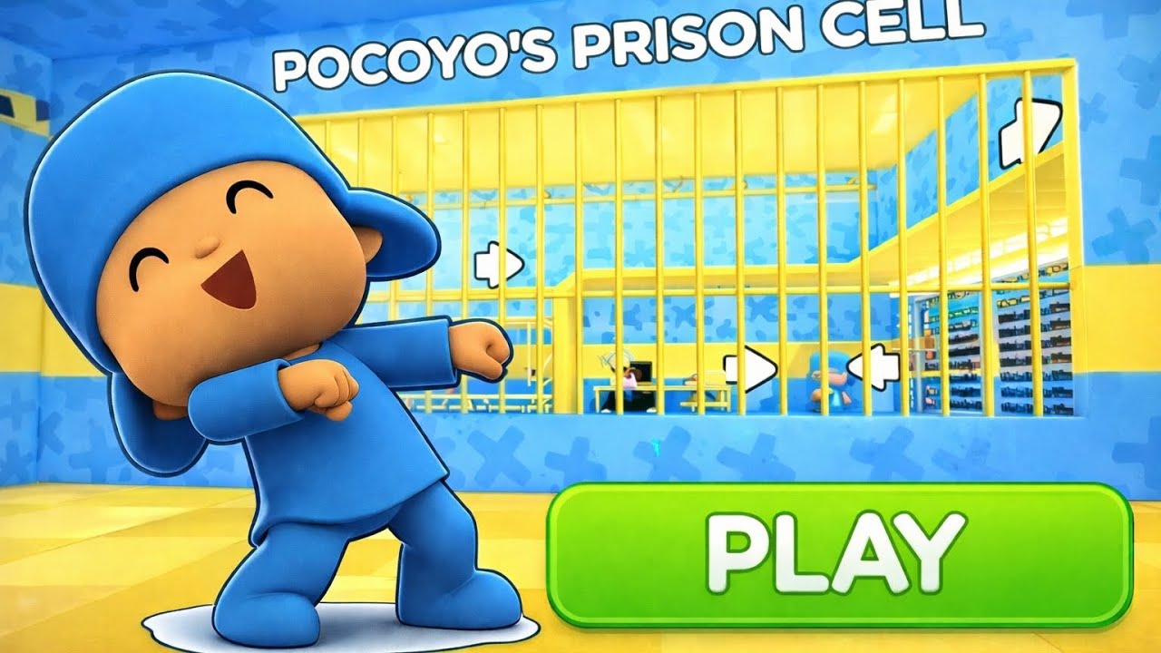 ESCAPING Pocoyo’s Prison… IMPOSSIBLE OBBY 😱