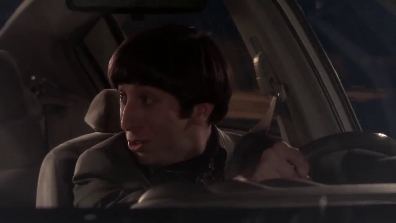 Big Bang Theory- Howard Driving