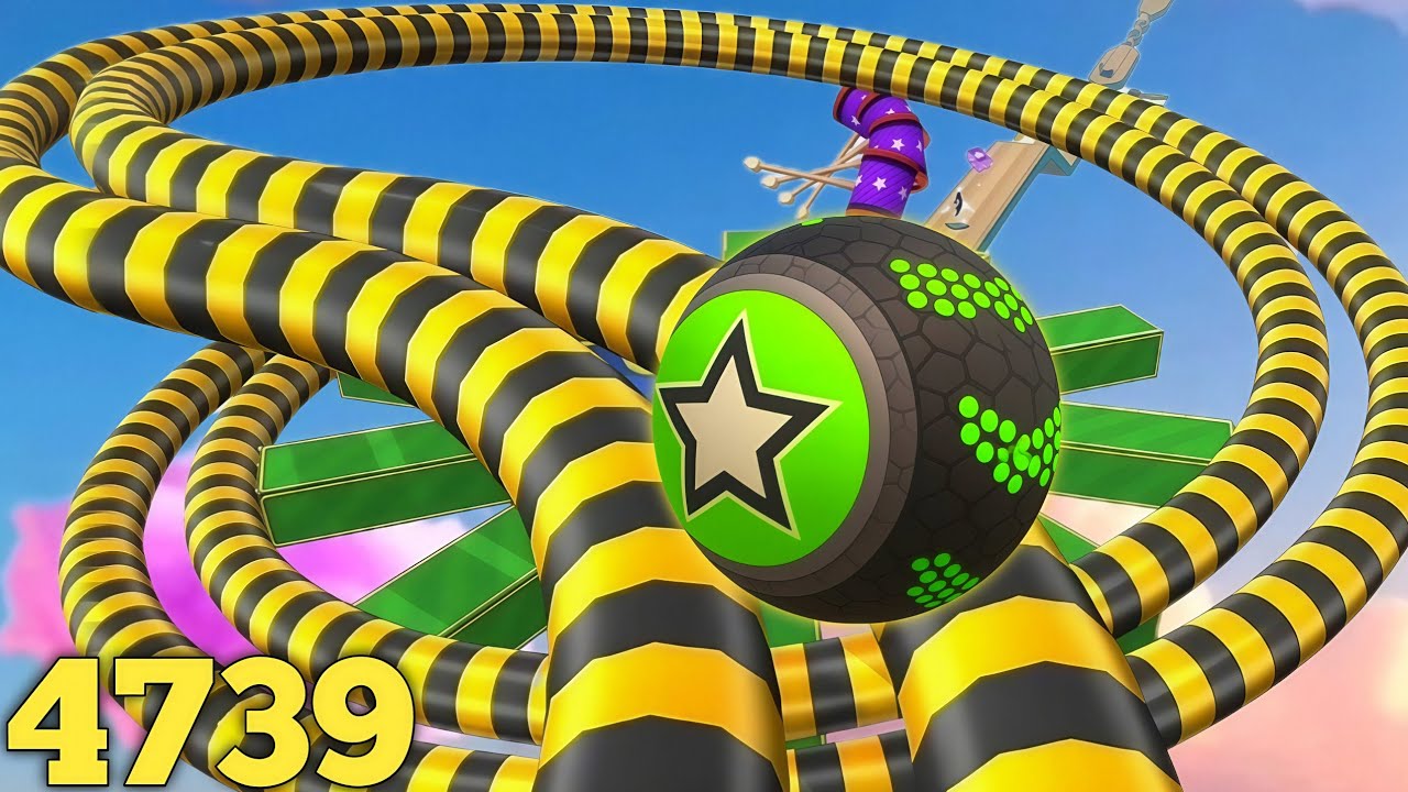 Going Balls Game Super SpeedRun Gameplay All Levels 4739