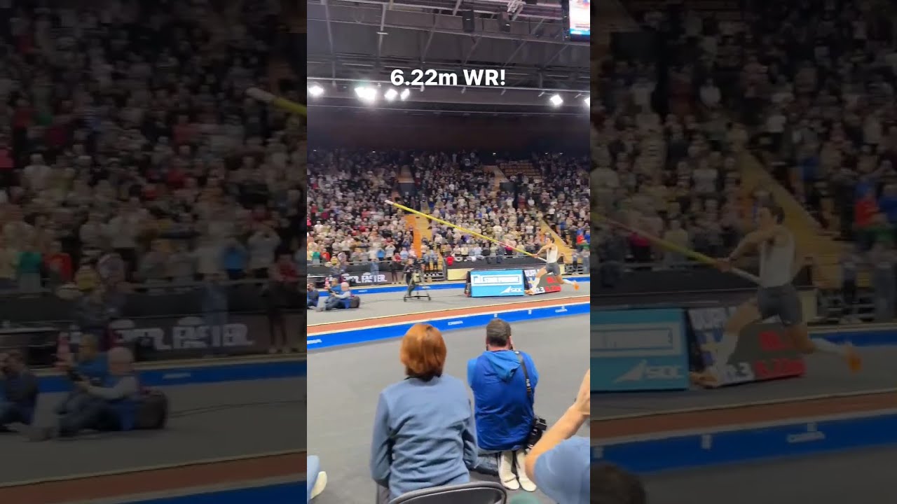 Duplantis 6.22M Pole Vault World record jump 🤯
