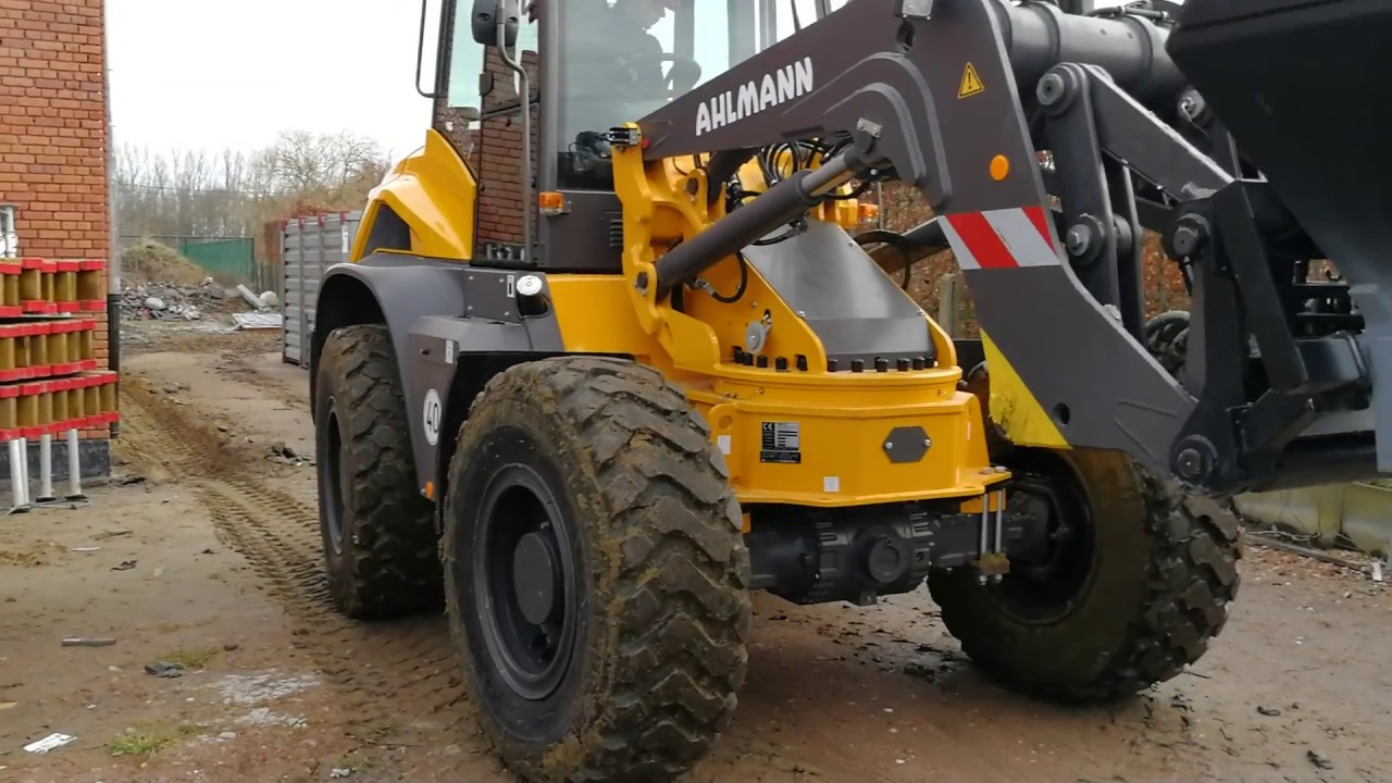 Ahlmann AZ150 F met Allbutt BF1000 bigbag vuller