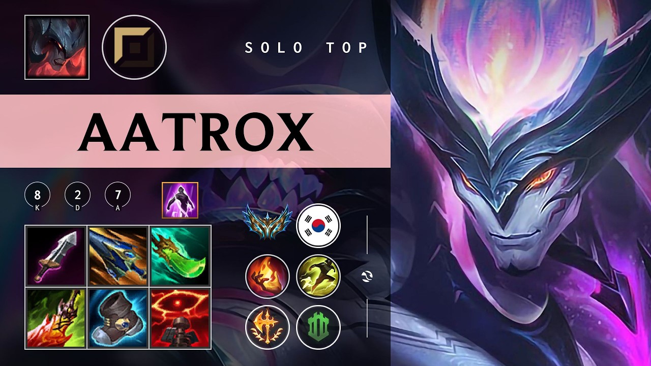 Aatrox Top vs Singed - KR Challenger Patch 26.03