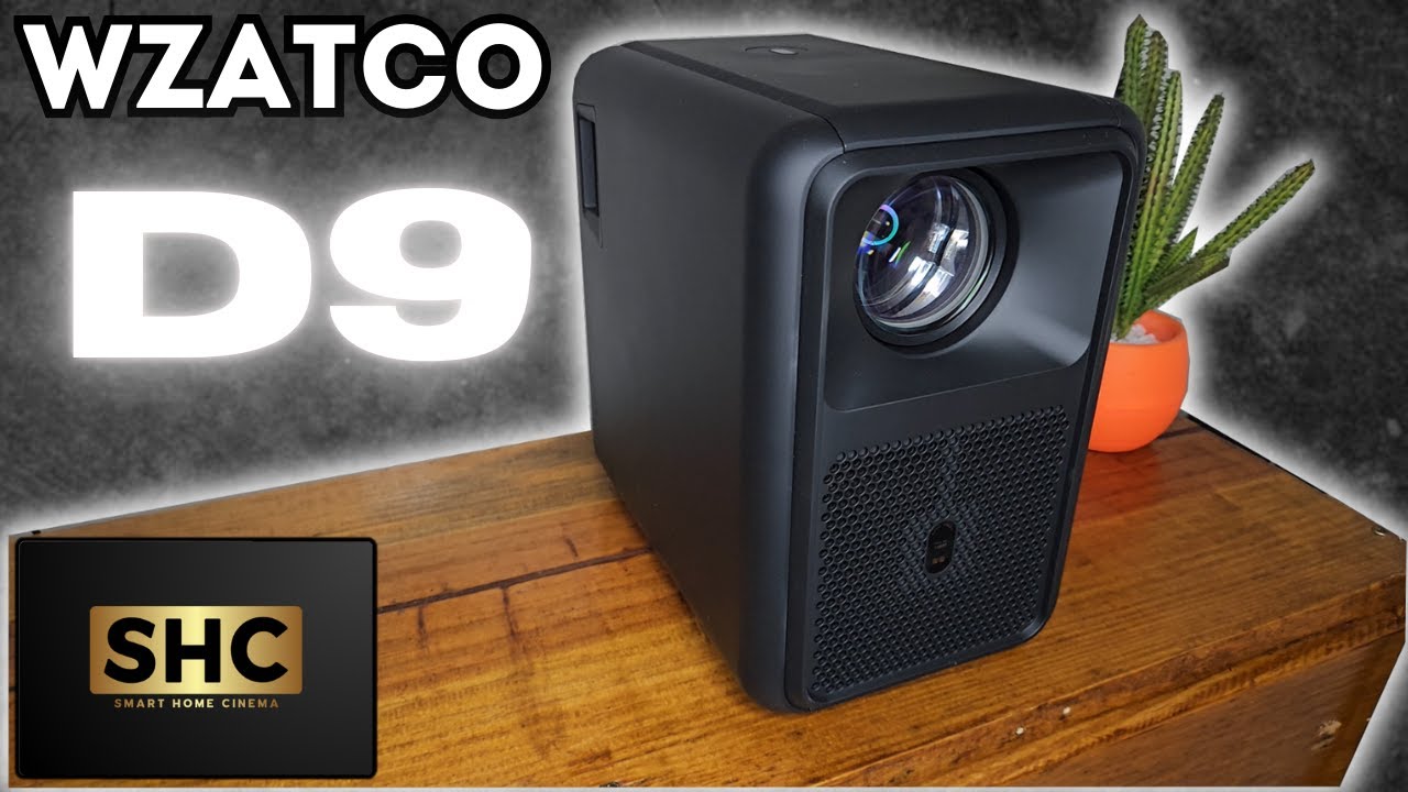 SELADO e POTENTE 💪 Projetor Wzatco D9 Review
