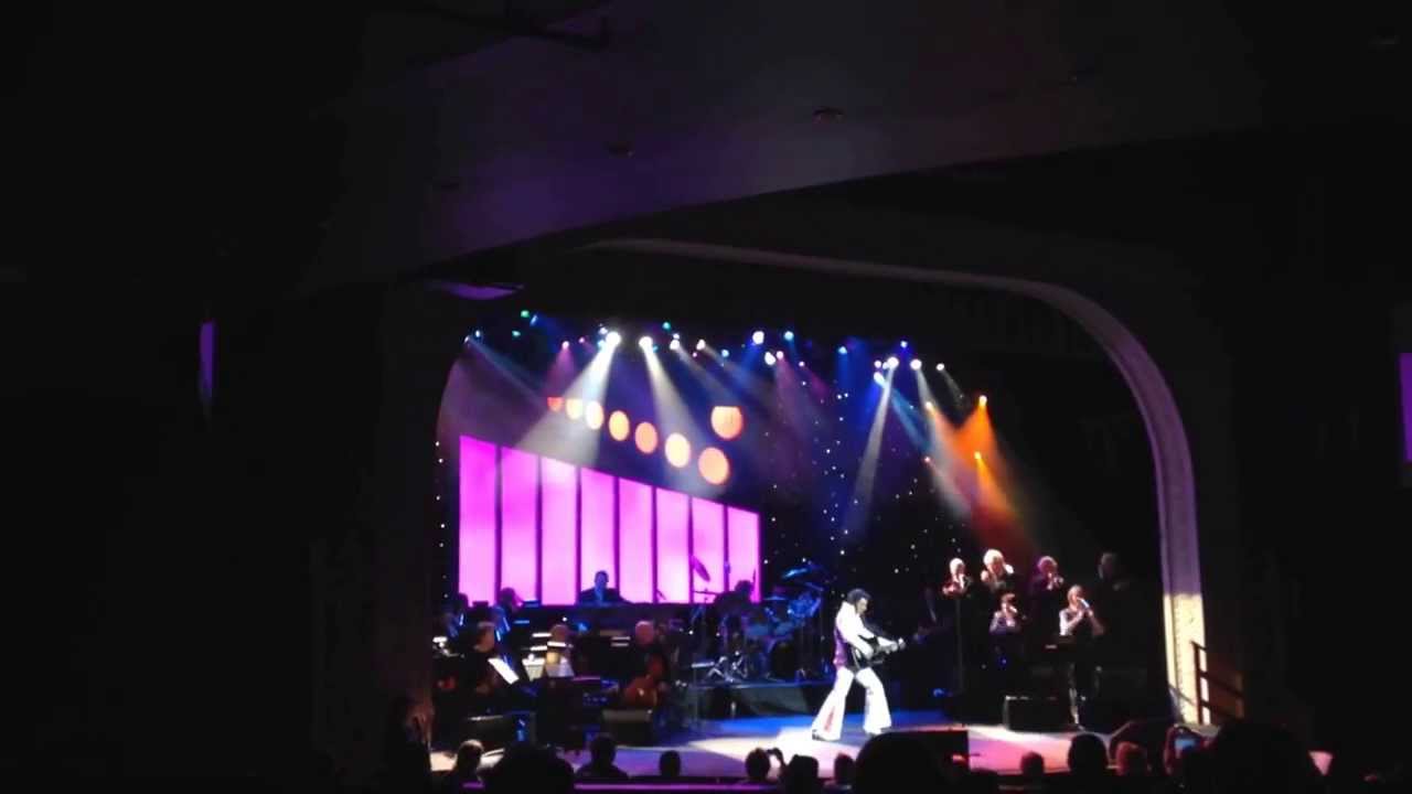 Jay Dupuis, Joe Guercio, The Stamps, Presley Productions orchestra and EAS band-