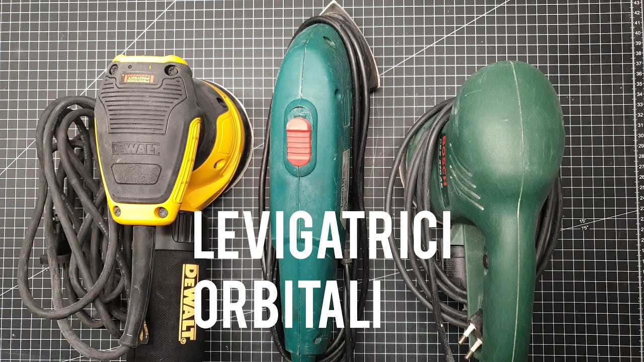 Levigatrici Orbitali: DEWALT 6423-QS VS BOSCH PEX 170 AE