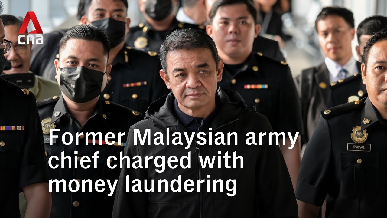 Former Malaysian army chief and wife charged with money laundering involving about US$540,000