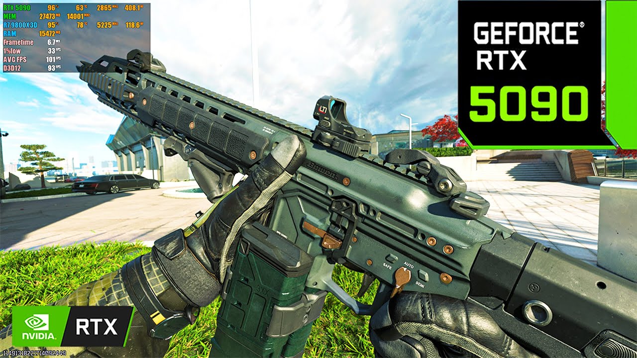 Call of Duty: Black Ops 7 | RTX 5090 32 ГБ (максимальные настройки 4K DLAA вкл.)