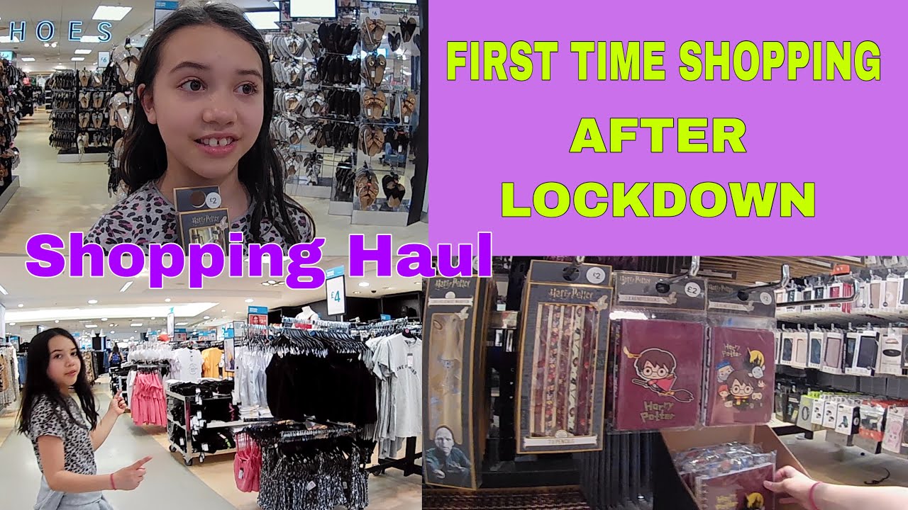 FIRST TIME SHOPPING AFTER LOCKDOWN || SHOPPING HAUL || AMELIE ROSE