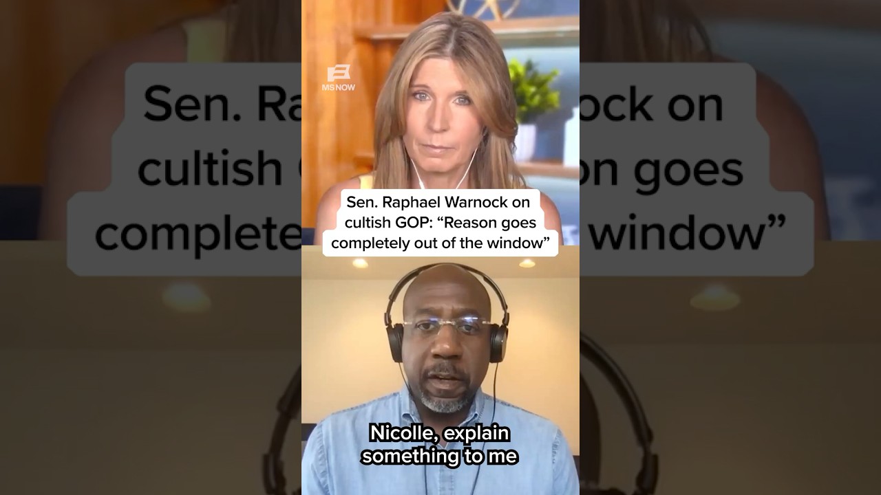 Sen. Raphael Warnock on cultish GOP: 'Reason goes completely out of the window'