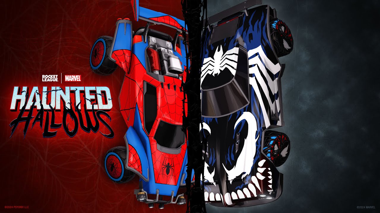 The World of Spider-Man Swings into Rocket League&rsquo;s Haunted Hallows!