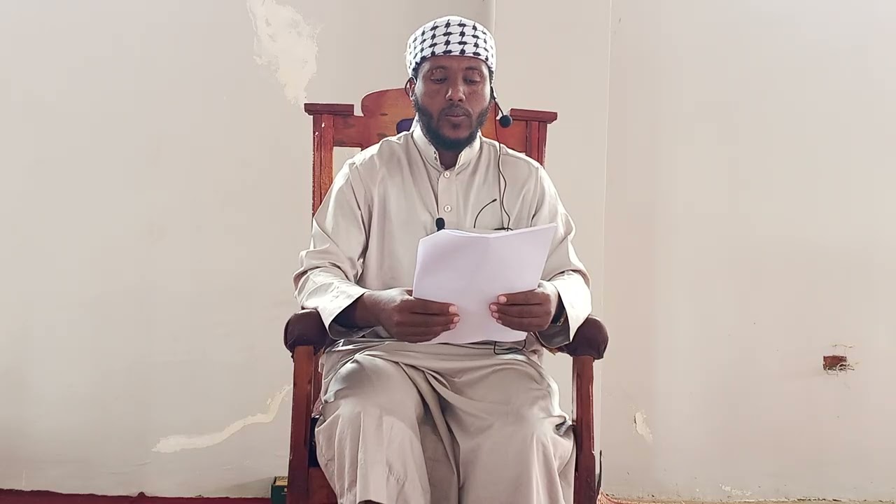 Ustaz muraad husmaan gorsa khuxubaa juma'a guyyaa har'aa Ramadaana 10