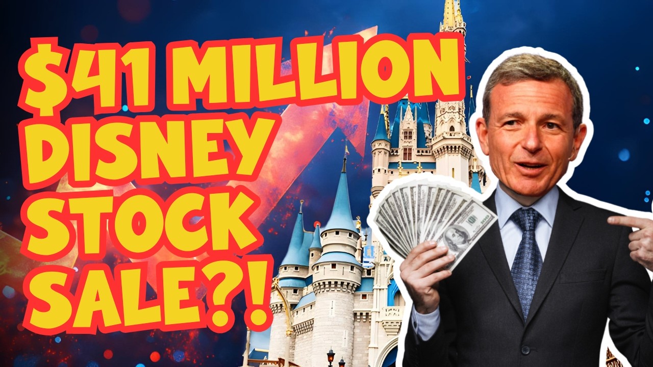 Why Is Bob Iger Selling $41 Million Worth Of Disney Stock?
